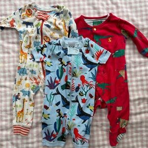 Joules, Hanna Anderson and Hatley Pajama Set - Multicolor bright prints